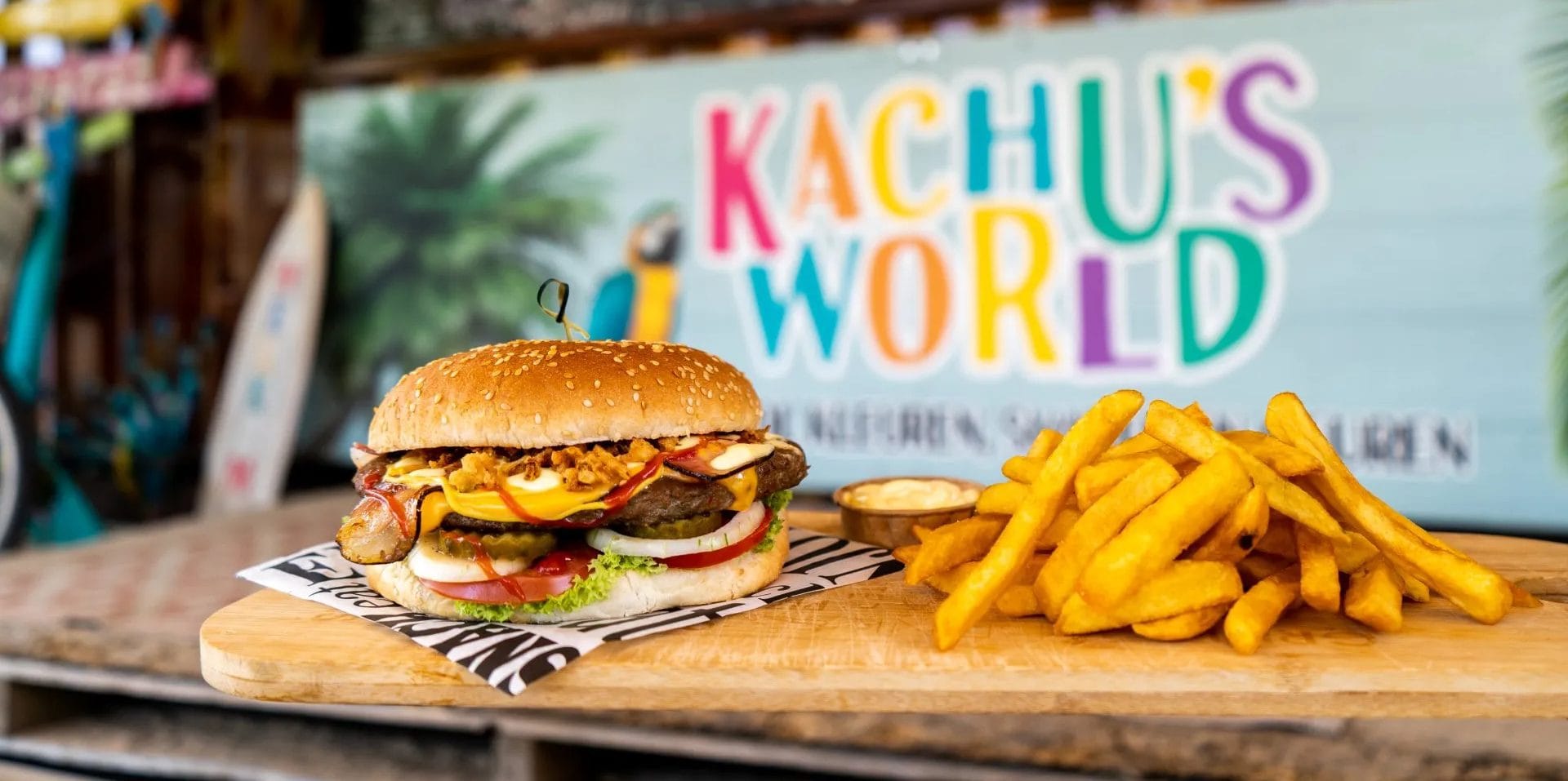 Burgerboot breda bij kachu's World